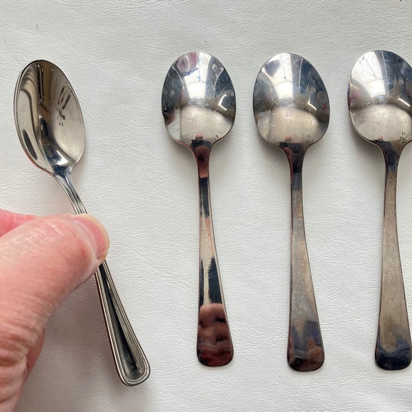 Abert INOX 18/10 Demitasse spoons Set of 7 Vintage - Picture 3 of 10